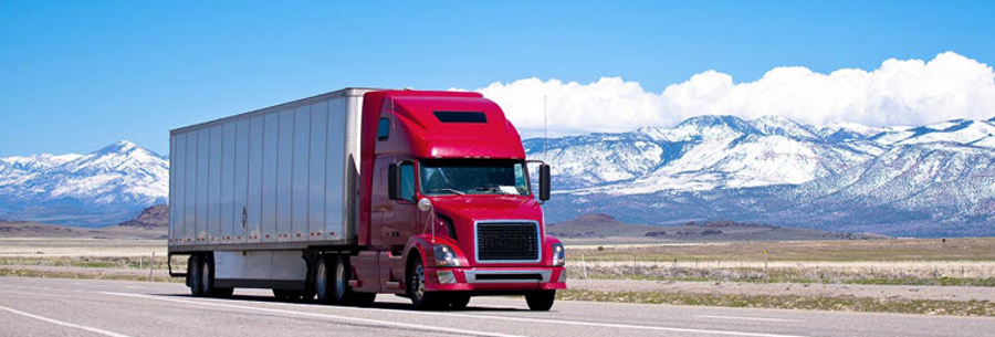 Truck on Highway