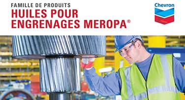 FAMILLE DE PRODUITS HUILES POUR ENGRENAGES MEROPA®