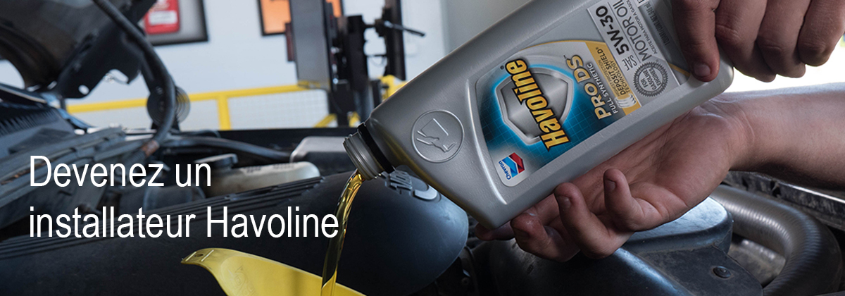 Devenez un installateur Havoline
