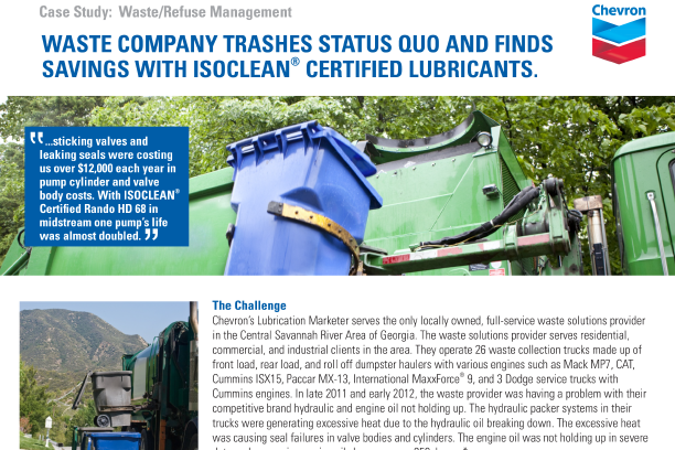 ISOCLEAN Precision Waste Case Study